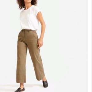 Everlane Wide Leg Crop Pant